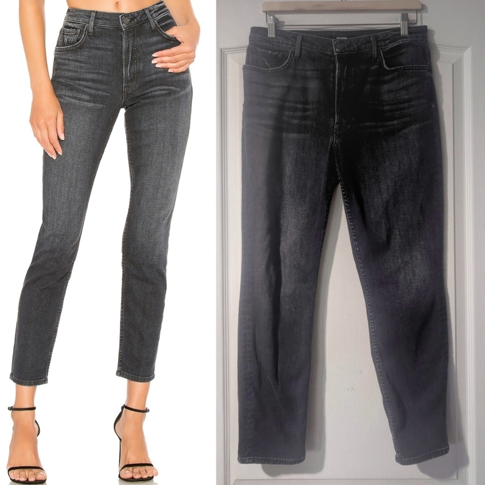 GRLFRND | Kiara Mid-Rise Tomboy Jean In Get Lost